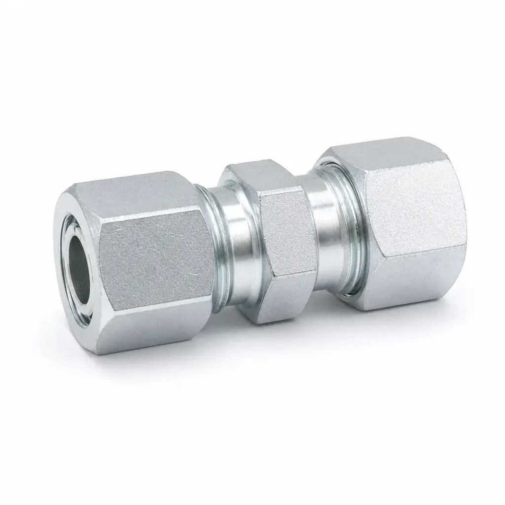Straight Union Connector 24°