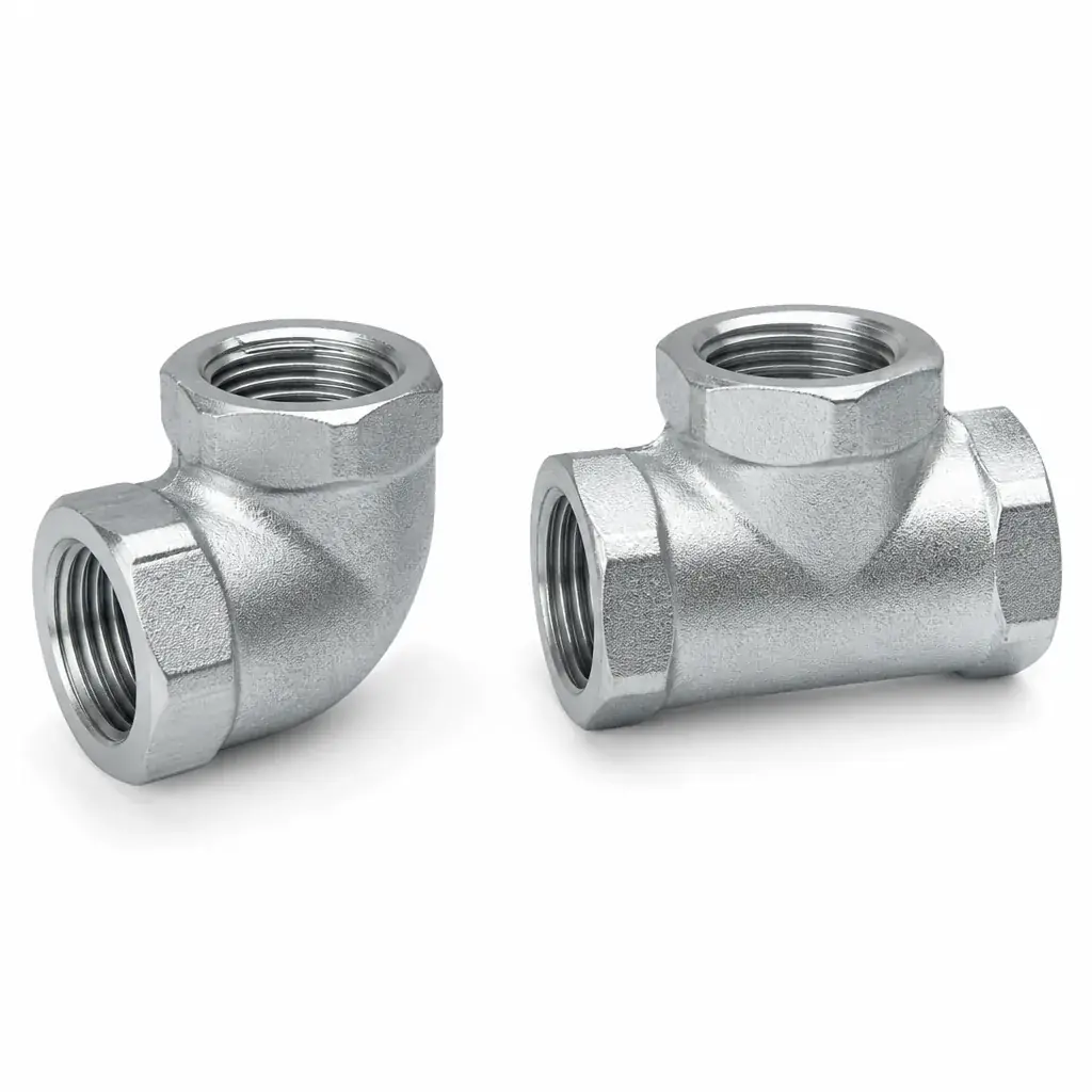 Female Equal Elbow and Female Equal Tee